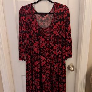 Sami & Jo Midi 3/4 Sleeve Dress